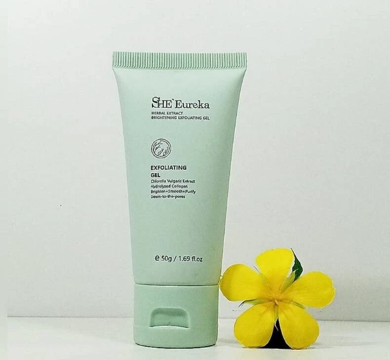 She Eureka exfoliating gel with herbal extracts Moisturize Anti-aging brighter