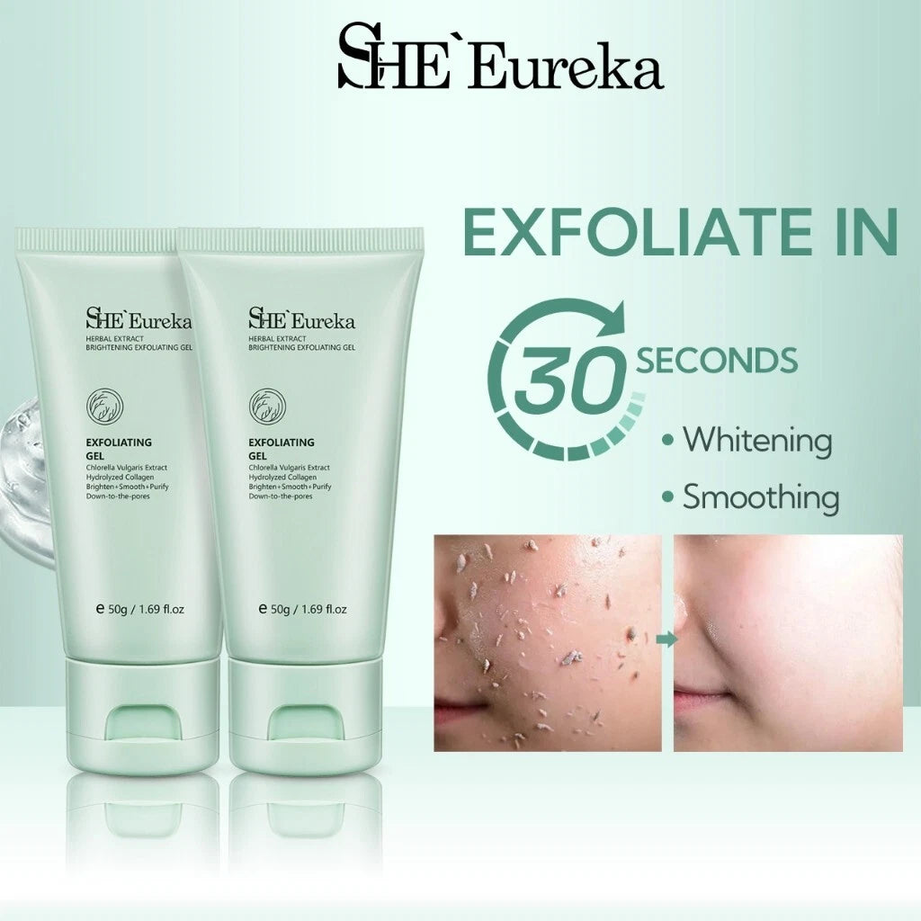 She Eureka exfoliating gel with herbal extracts Moisturize Anti-aging brighter